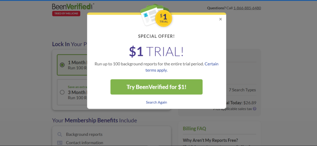 $1 7-day trial