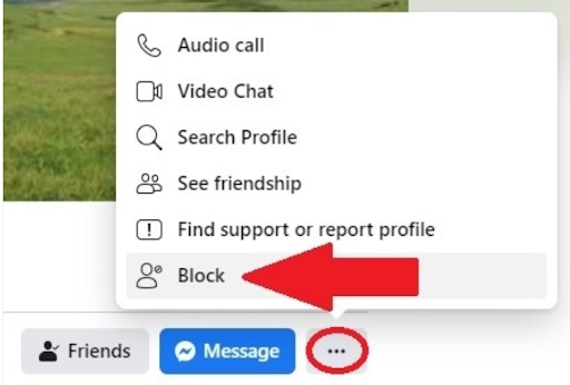 How to Block someone on Facebook